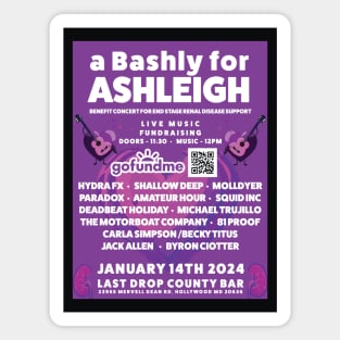 Bashly for Ashleigh 2024 Flyer Magnet